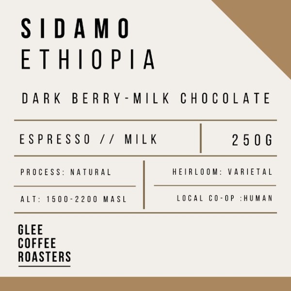 Single origin Sidamo Espresso