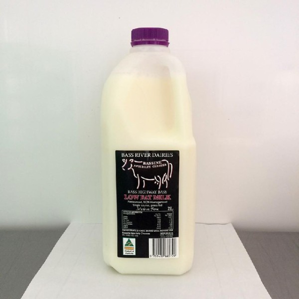 Low Fat Milk 2L bottle