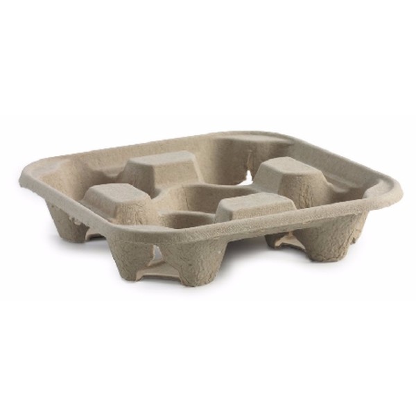 4 Cup moulded Tray (200)