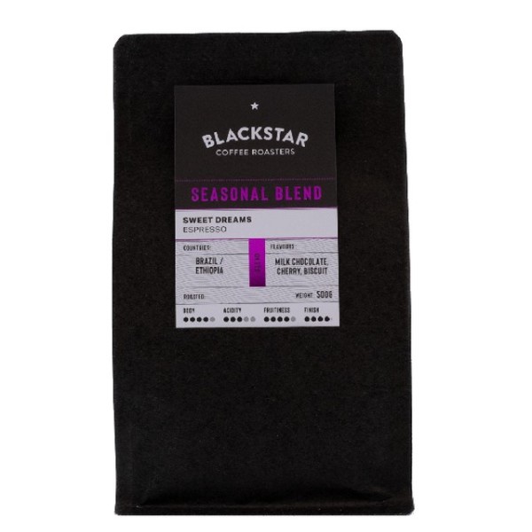 Sweet Dreams - Seasonal Blend - 1kg_image_Blackstar Coffee Roasters_order now