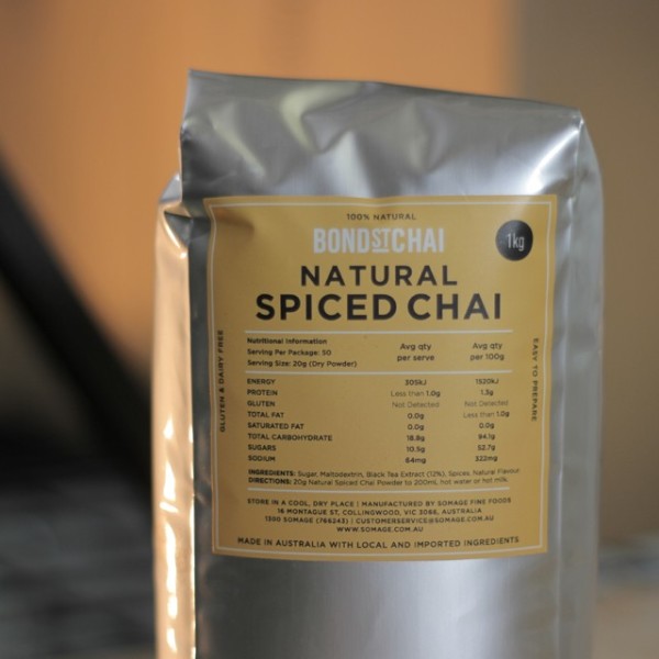 Natural Spiced Chai 1kg 