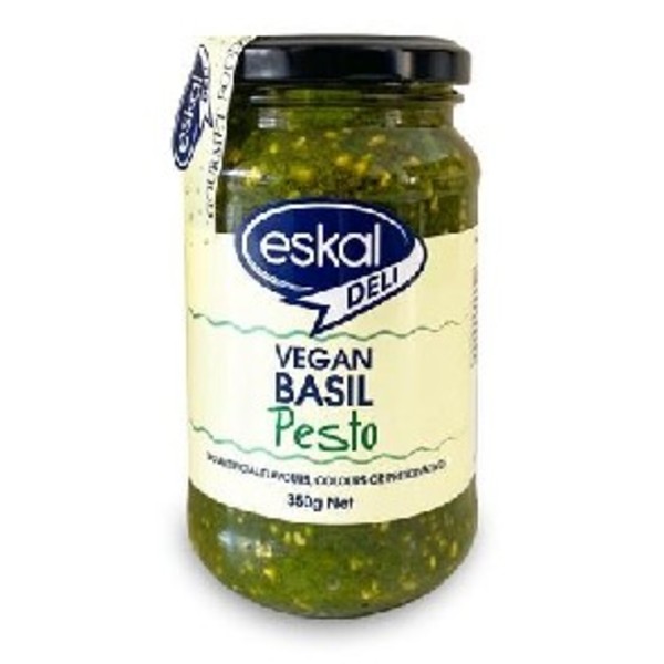 Eskal - Vegan Pesto Jar RETAIL - 350g_image_The Plant Pantry - Plant Based Food Distributor_order now