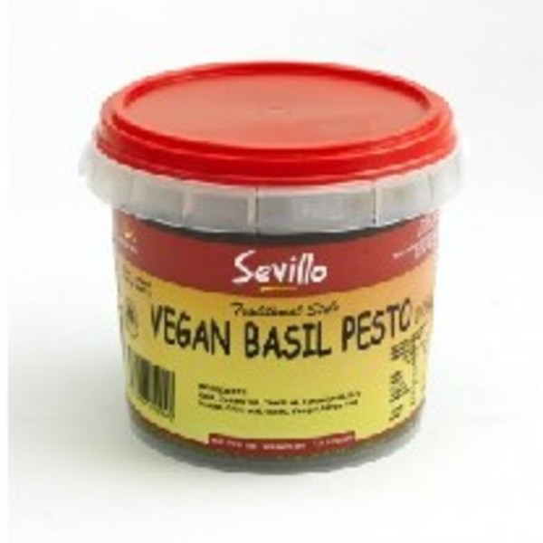 Sevillo - Vegan Basil Pesto - 1kg_image_The Plant Pantry - Plant Based Food Distributor_order now