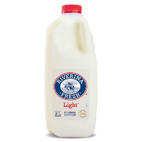 2L Riverina Fresh Light Milk