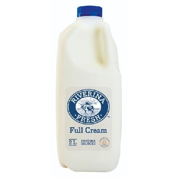 2L Riverina Fresh Full Cream Milk