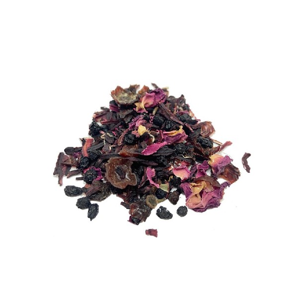 Ruby Rose & Elderberry Iced Tea - 1kg - ACO Certified Organic_image_Organic Merchant_order now