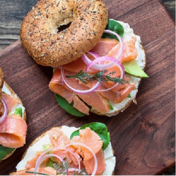 Bagel - Smoked Salmon_image_The Healthlink Crew_order now