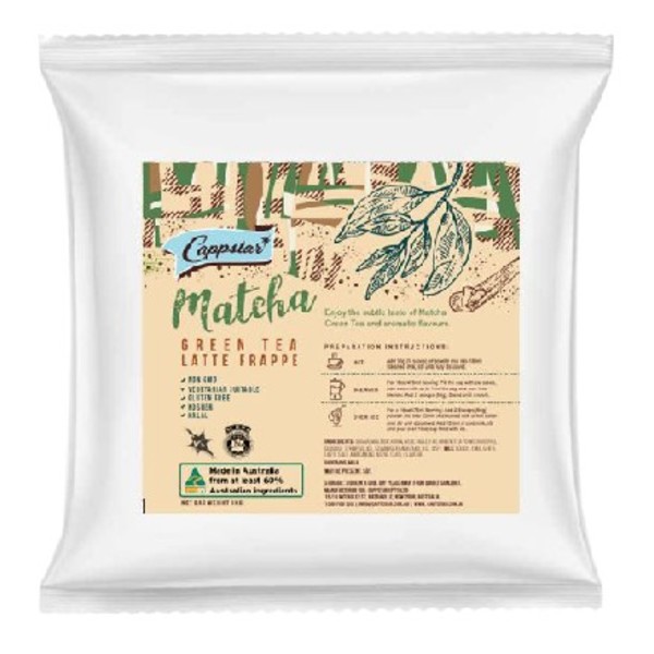 Matcha Green Tea Latte 1kg _image_Cappstar_order now