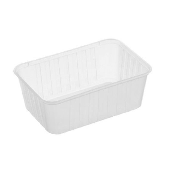 GF Ribbed Rectangle Container - 1000ml - 50/SLEEVE_image_Affordable Cleaning Supplies & Packaging_order now