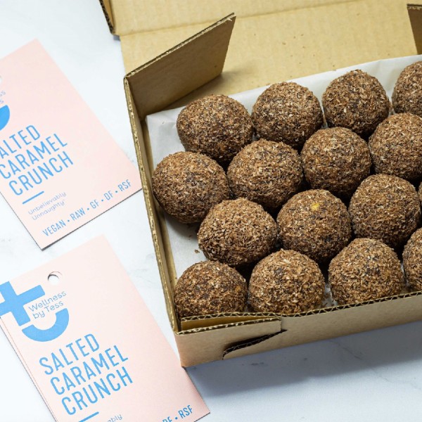 Salted Caramel Crunch balls_image_Wellness By Tess_order now