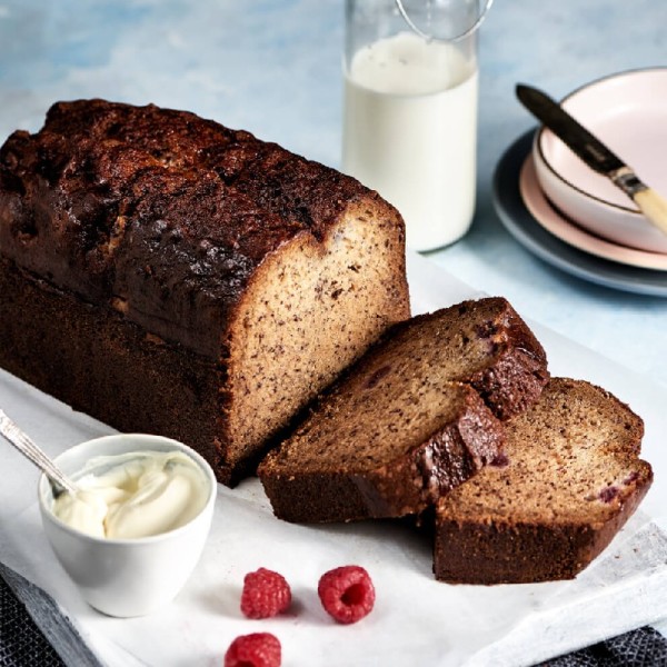 Banana Bread - Pear & Raspberry GF Loaf_image_Madhouse Bakehouse_order now