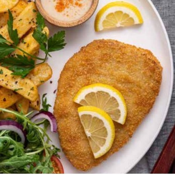 V2Foods - V2 Schnitzel 2.4kg - 16 x 150g