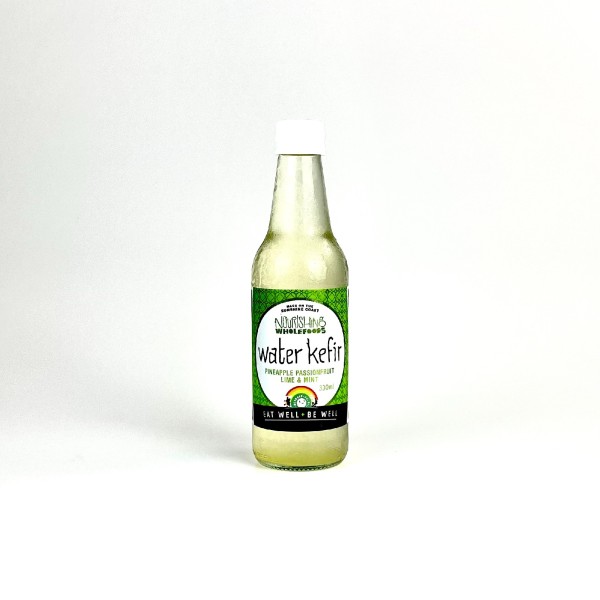 Water Kefir 330mL - Pineapple Passionfruit Lime & Mint_image_Nourishing Wholefoods_order now