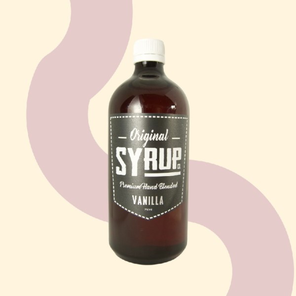 Original Cafe Syrup - Vanilla 750ml_image_THE MILKMEN_order now