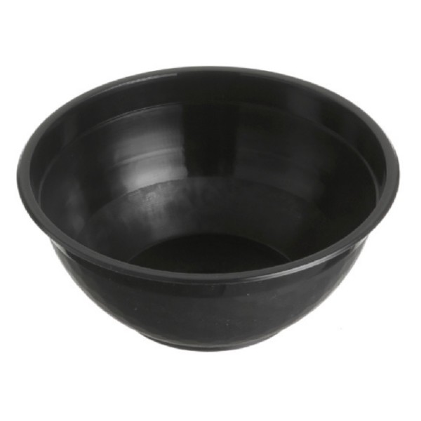 1050ml Takeaway Plastic Black  Bowls(SLV50)_image_Ecopak Group (Tassie)_order now