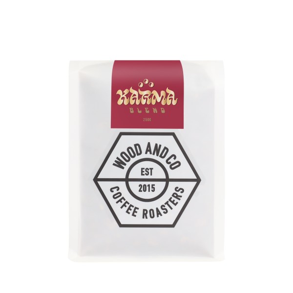 KARMA, Seasonal Blend 250g_image_Wood and Co Coffee™_order now