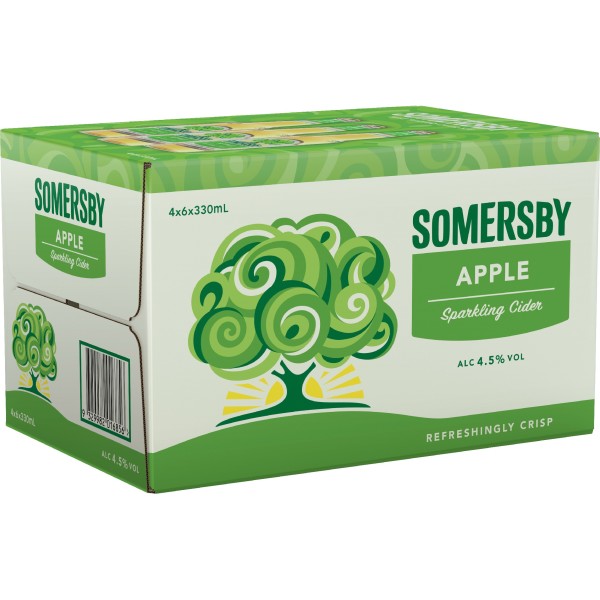 Somersby Apple Cider Bottle (Carton 24 x 330mL)