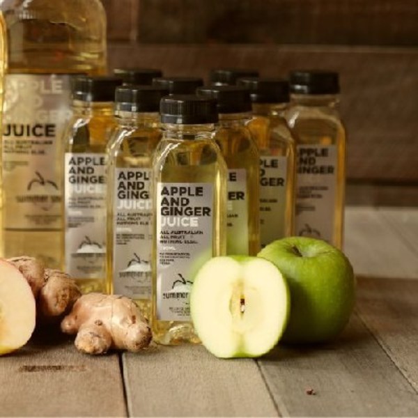 350ml Apple & Ginger Still Juice PET Bottle