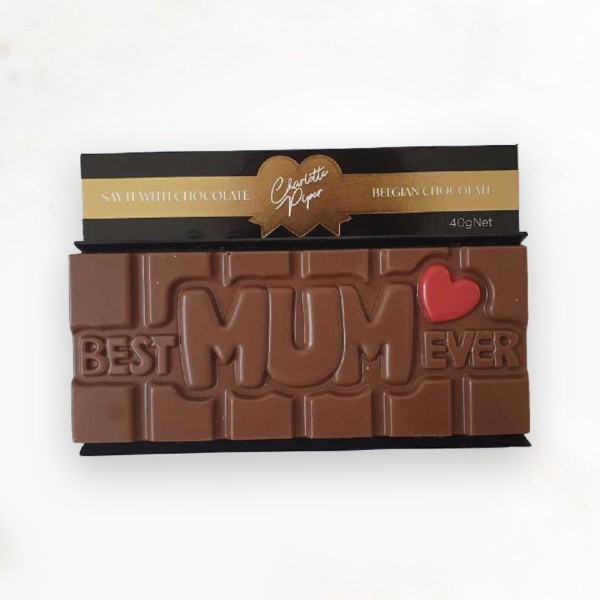 Best Mum Chocolate Bar 40g Milk Chocolate (12)-40BARBMMC