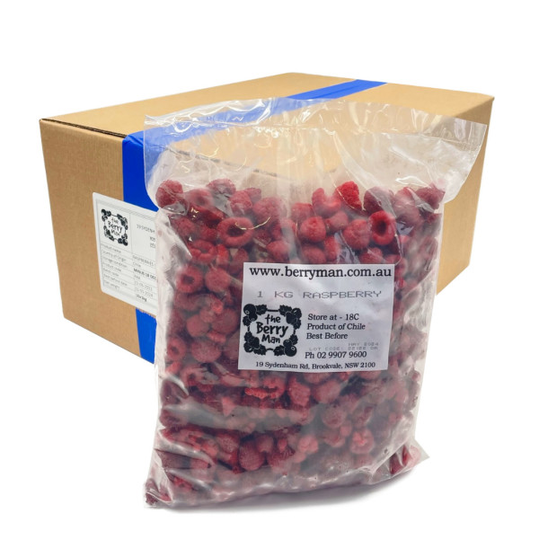 RASPBERRIES IQF (Chile) 10x1kg
