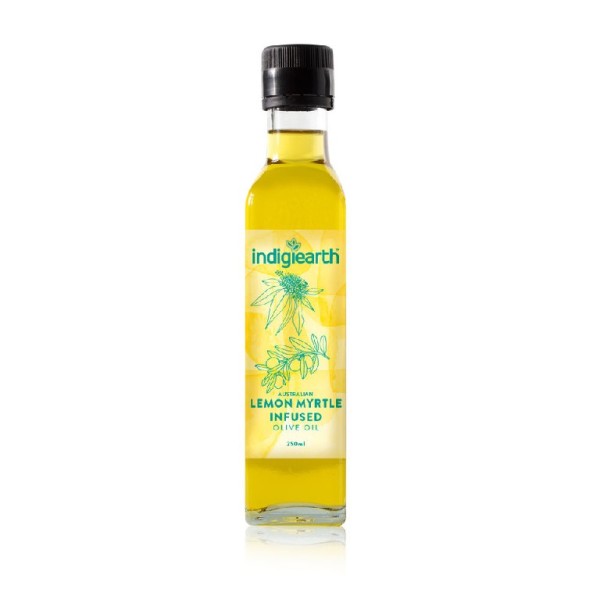 Lemon Myrtle Olive Oil 250ml_image_Indigiearth_order now