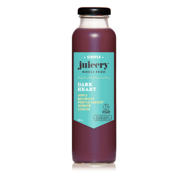 Simple Juicery Dark Heart Beetroot Blend 325ml x 12