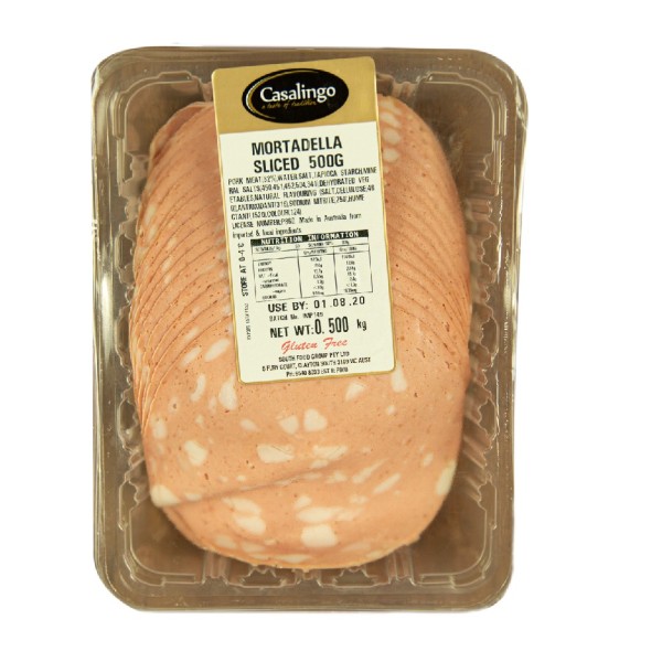 CASS310026 Mortadella Sliced - 500gm