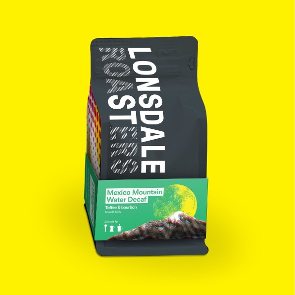 Mexican Mountain Water Decaf Cafe Beans 1KG_image_Lonsdale ST Roasters_order now