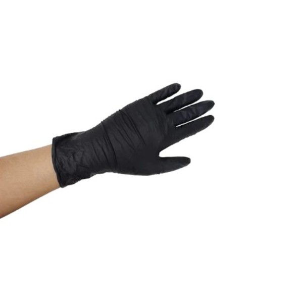 MV Super Strength Nitrile Glove - Black - Medium - 100/pkt_image_Affordable Cleaning Supplies & Packaging_order now