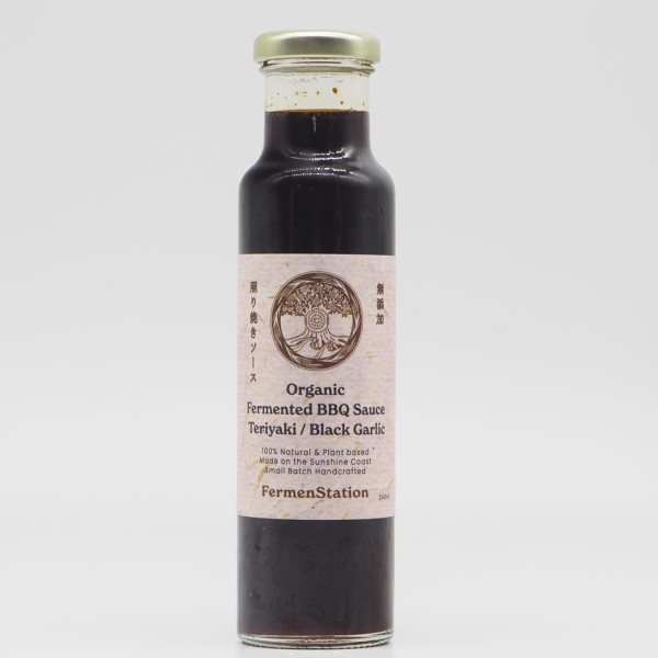 Organic Fermented BBQ Sauce Teriyaki/ Black Garlic_image_The Frozen Providore_order now