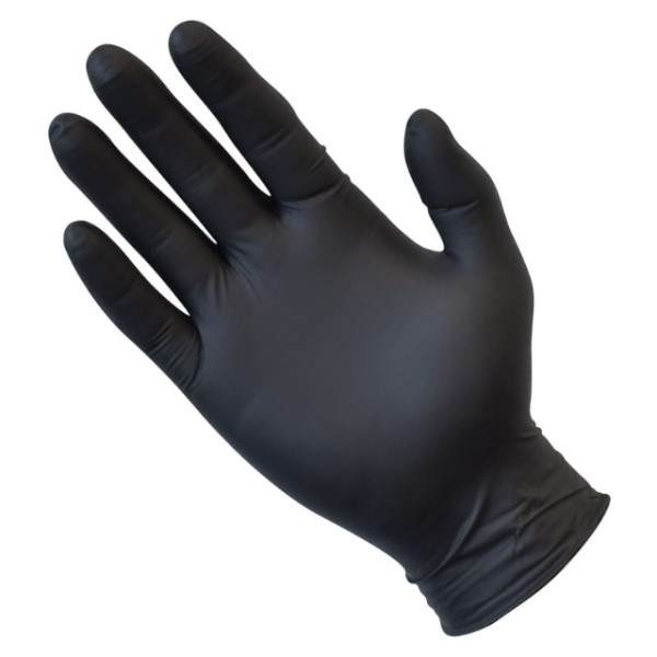 NITRILE BLK GLOVE POWEDER FREE med **SOLD IN PACKETS**_image_Southern Cross Hospitality Essentials_order now