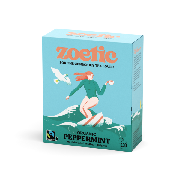 Peppermint Tea Bags Box, ORGANIC & FAIRTRADE_image_SereniTEA & Zoetic_order now