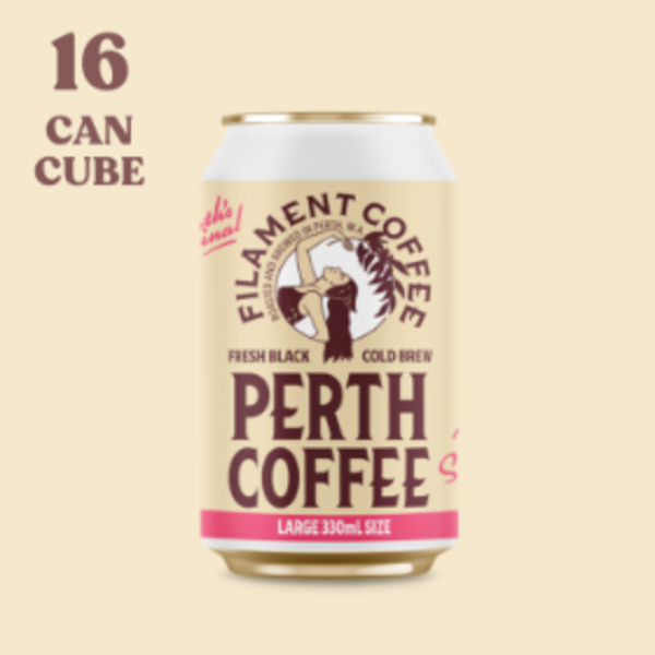 Cans - Perth Coffee, 330mL (Cube of 16)