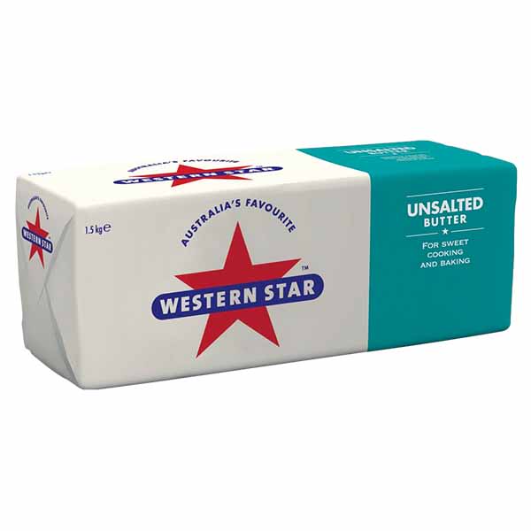 Butter Unsalted 1.5kg - Western Star_image_United Foodservice_order now