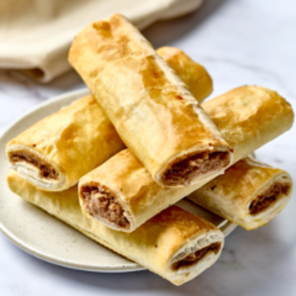 Jumbo Sausage Roll 160g_image_Thompson's Wholesale Bakery Pty Ltd_order now
