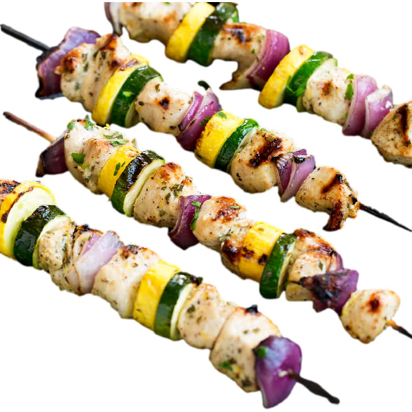 Chicken Kebab Lemon Pepper 48 (frozen) (~1Box)