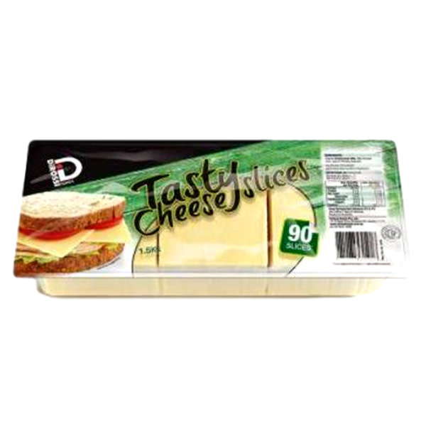 CHEESE - TASTY SLICED 1.5KG 90'S DIROSSI