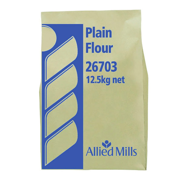 FLOUR - PLAIN FLOUR 12.5KG ALLIED MILLS_image_B&E Foods VIC_order now