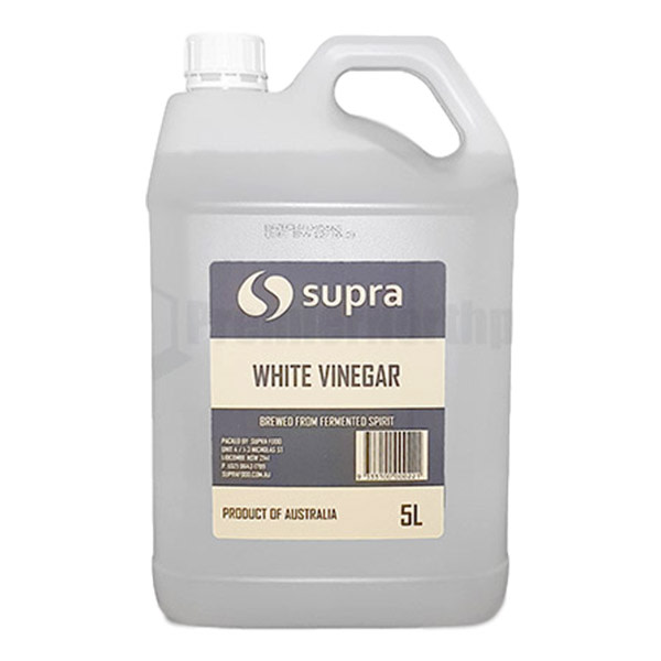 VINEGAR - WHITE 5LTR SUPRA_image_B&E Foods VIC_order now
