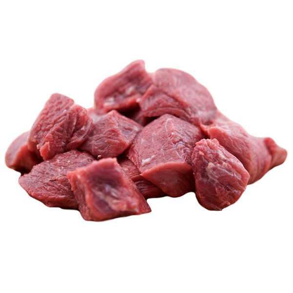 Beef Diced 75% Standard 1" Cubed / Grass Fed (~1kg)