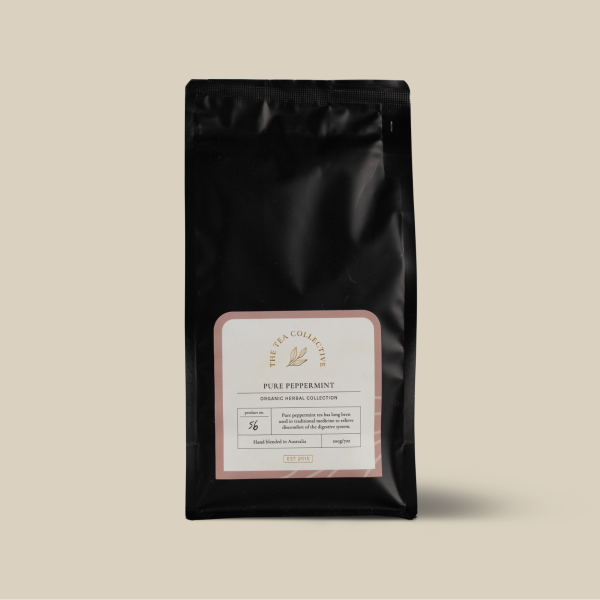 Pure Peppermint - 200g Loose Leaf Refill Pouch_image_The Tea Collective_order now