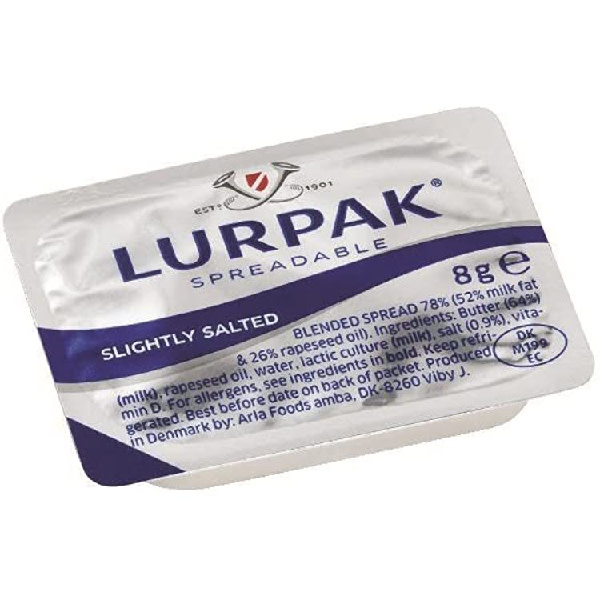 Butter Lurpak Spreadable P/C (100x8g) Inner_image_Aquanas Foods_order now