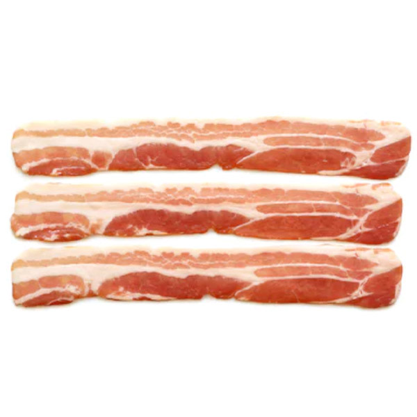 Bacon Streaky Rindless 2.5kg Pkt KRC_image_Aquanas Foods_order now
