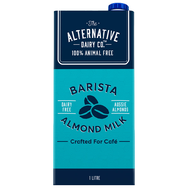 Almond Milk (12x1lt) Alternative Dairy Co (Blue)
