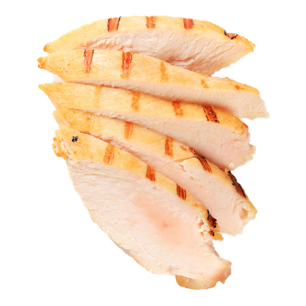 Chicken 1/2 Breast Fillet Cooked Char-Grilled PC 120g (15/Pkt) (~1.8kg)