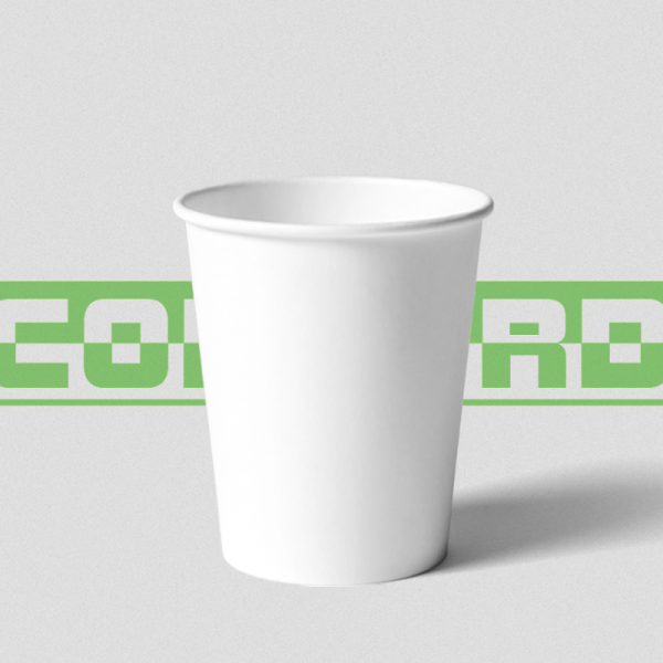 12oz 90mm white single wall PE_image_Concord Packaging_order now
