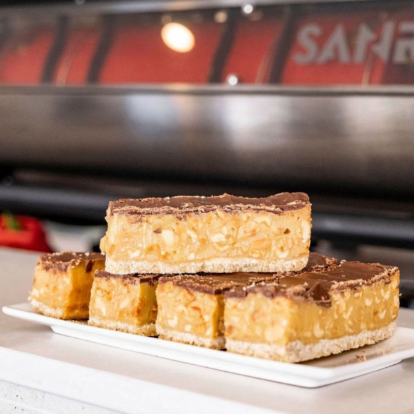 Salted Caramel Snickers Slice - GF - Slab 8"x10"_image_Junction 2550_order now