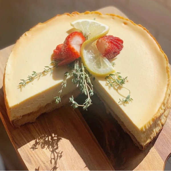 Baked Ricotta Cheesecake - GF - 9" Round_image_Junction 2550_order now