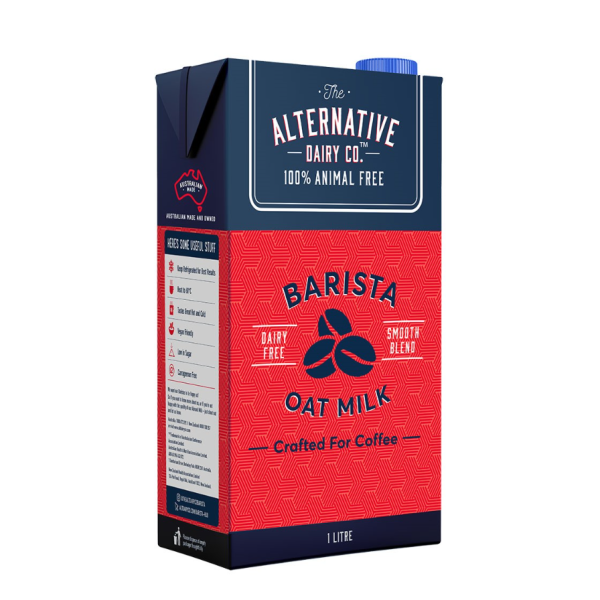 The Alternative Dairy Co. - Barista Oat Milk - 12x1L_image_The Plant Pantry - Plant Based Food Distributor_order now