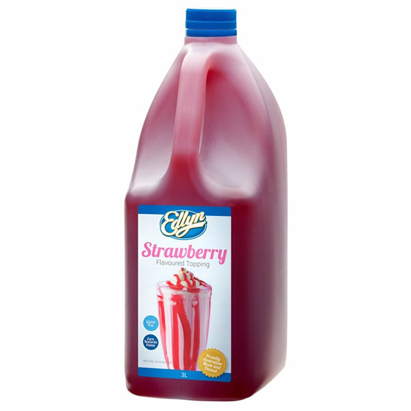 Strawberry Topping 3lt Edlyn_image_Alpha Seafoods Foodservice_order now